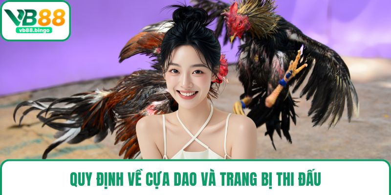 Quy định về cựa dao và trang bị thi đấu